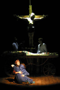 Cristo Gitano in scena