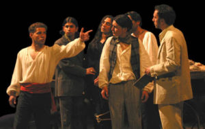 Cristo Gitano in scena