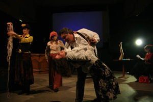 Fred e Fiore in scena