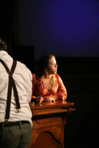 Fred e Fiore in scena