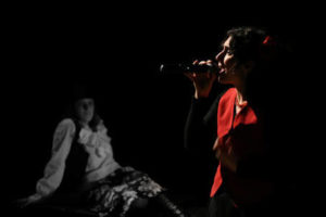 Fred e Fiore in scena