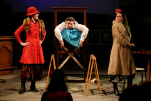 Fred e Fiore in scena