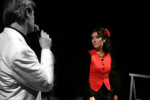 Fred e Fiore in scena